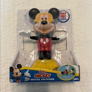 Disney Mickey Mouse Water Swimmer Toy - Red, Yellow, Black